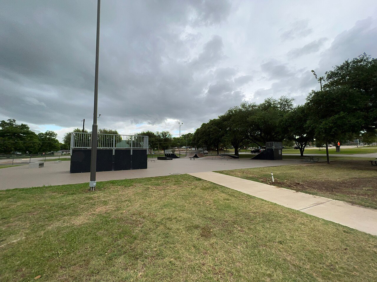 Fireman's Skate Park skatepark in TX