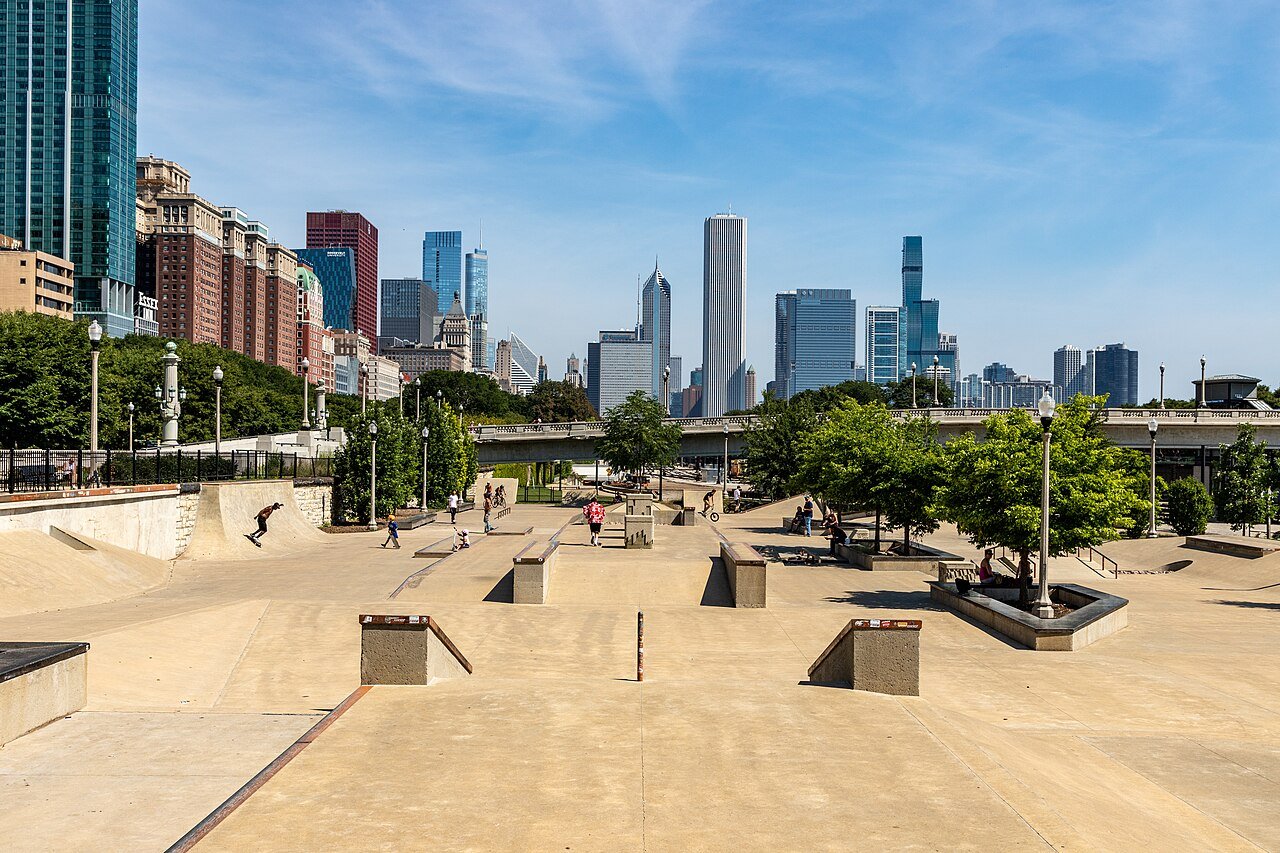 Grant Skate Park skatepark in IL